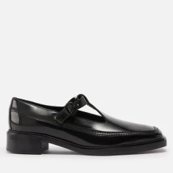 Flats|Hereu Women's Lluisa Polished Leather Flats - UK 4