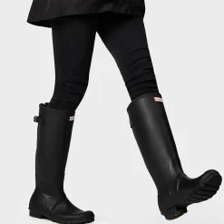 Boots|Dr. Martens Hunter Women's Original Back Adjustable Wellies - Black - UK 7