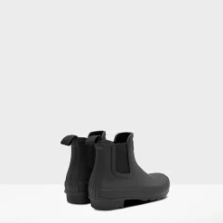 Boots|Hunter Women's Original Chelsea Boots - Black - UK 3