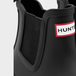 Boots|Hunter Women's Original Chelsea Boots - Black - UK 3