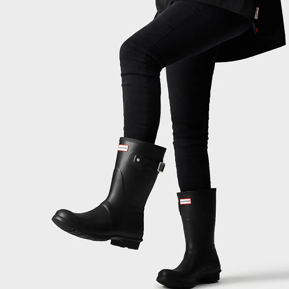 Boots|Barbour Hunter Women's Original Short Wellies - Black