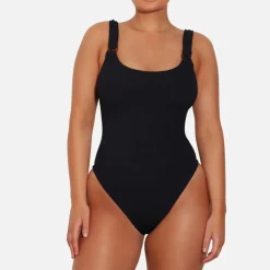 Swimwear|Swimwear|Hunza G Domino Seersucker Swimsuit