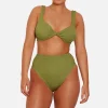 Swimwear|Swimwear|Ganni Hunza G Jamie Seersucker Bikini
