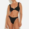 Swimwear|Swimwear|Ganni Hunza G Juno Seersucker Bikini