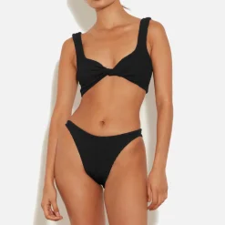Swimwear|Swimwear|Ganni Hunza G Juno Seersucker Bikini
