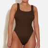 Swimwear|Swimwear|Hunza G Metallic Seersucker Square Neck Swimsuit