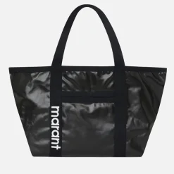 Holiday Bags|Bags|Birkenstock Isabel Marant Darwen Coated Cotton-Blend Tote Bag