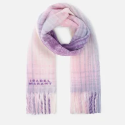 Scarves|UGG Isabel Marant Firny Wool-Blend Check Scarf