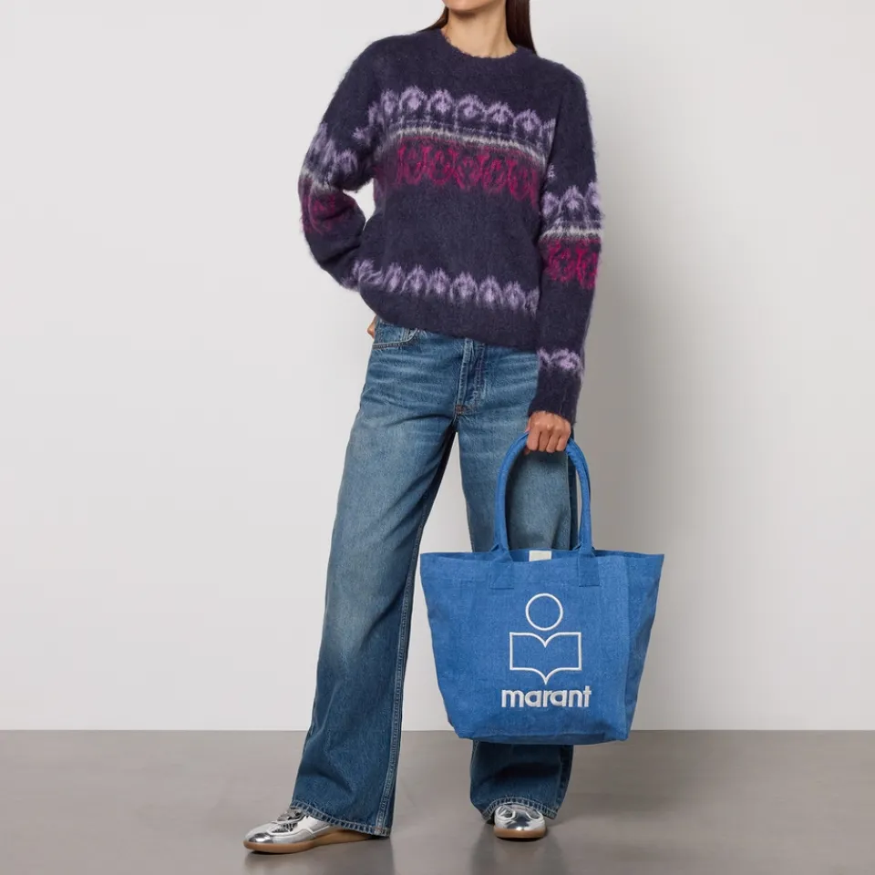Bags|Isabel Marant Small Yenky Denim Tote Bag
