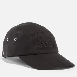 Hats|Isabel Marant Tedji Logo-Embroidered Cotton-Piqué Cap