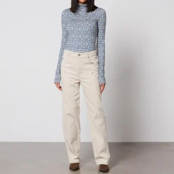 T-Shirts And Tops|Dr. Martens Isabel Marant Étoile Lou Strech-Jersey Roll Neck - FR 38/UK 10