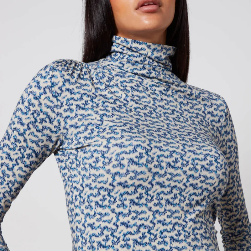 T-Shirts And Tops|Dr. Martens Isabel Marant Étoile Lou Strech-Jersey Roll Neck - FR 38/UK 10