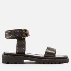 Sandals & Slides|Sandals|Dr. Martens Isabel Marant Women's Breena Studded Leather Sandals - UK 3