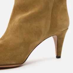 Boots|Isabel Marant Women's Laspi Suede Knee-High Boots - UK 6