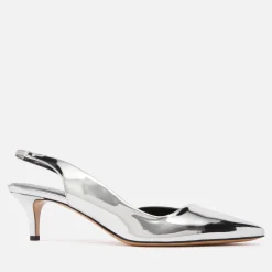 Heels|Marant Etoile Isabel Marant Women's Piery Leather Slingback Court Heels - UK 3
