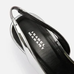 Heels|Marant Etoile Isabel Marant Women's Piery Leather Slingback Court Heels - UK 3