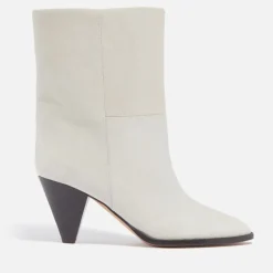 Boots|Dr. Martens Isabel Marant Women's Rouxa-GZ Suede Heeled Boots - UK 3