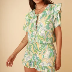 Loungewear|Dr. Martens It's 9pm Cindy Paisley-Print Woven Co-ord - 0/UK 8
