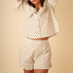 Loungewear|SUI AVA It's 9pm Luna Cotton-Voile Pyjama Set - 0/UK 8