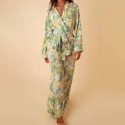 Loungewear|Sleeper It's 9pm Rizzo Paisley-Print Woven Co-ord - 0/UK 8