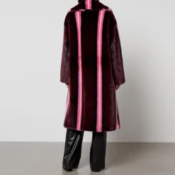 Jackets|Coats|Dr. Martens Jakke Kelly Striped Faux Fur Coat - S