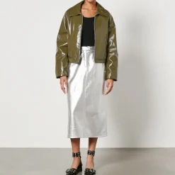 Skirts|Skirts|Dr. Martens Jakke Oakland Faux Leather Midi Skirt - XS