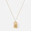 Jewellery|Jewellery|Dr. Martens Jenny Bird Gold-Plated Zodiac Pisces Necklace