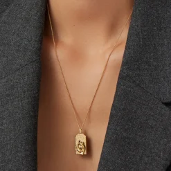 Jewellery|Jewellery|Dr. Martens Jenny Bird Gold-Plated Zodiac Pisces Necklace