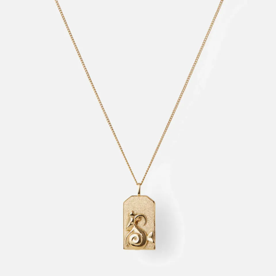 Jewellery|Jewellery|Dr. Martens Jenny Bird Zodiac Capricorn Gold-Plated Necklace