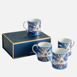 Dining|Dr. Martens Jonathan Adler Boxed Druggist Mugs - Set Of 4