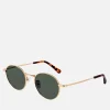 Sunglasses|Sunglasses|KAMO Icon Metal Round-Frame Sunglasses