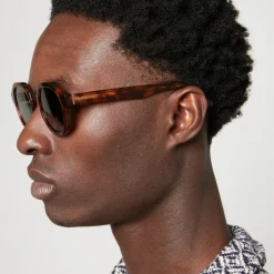 Sunglasses|Sunglasses|KAMO Palermo Acetate Round-Frame Sunglasses