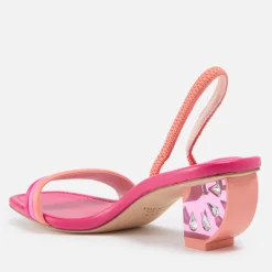 Sandals & Slides|Sandals|Kate Spade New York Women's Zesty Leather Heel Sandals - UK 5