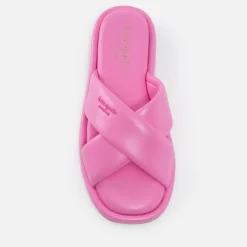Sandals & Slides|Sandals|Kate Spade New York Women's Faux Leather Rio Slides - UK 4