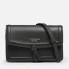 Bags|Kate Spade New York Women's Knott Pebbled Flap Cross Body Bag - Black