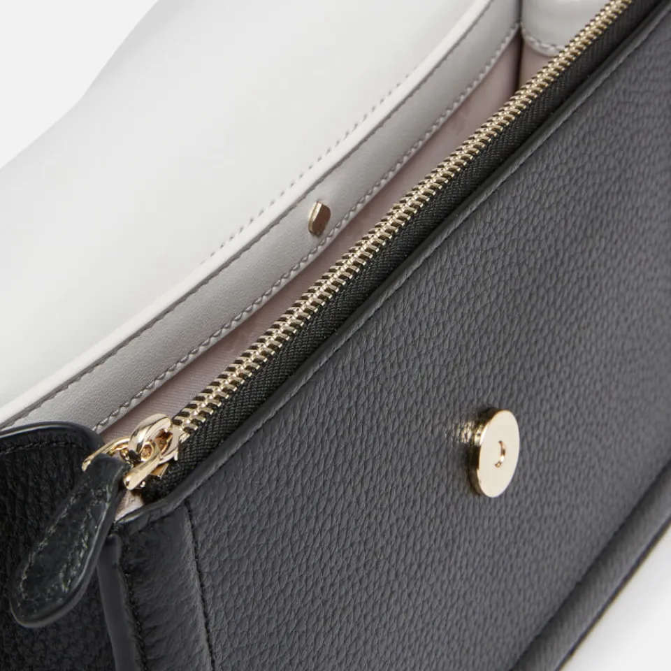 Bags|Kate Spade New York Women's Knott Pebbled Flap Cross Body Bag - Black