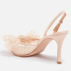 Heels|Sandals & Slides|Kate Spade New York Women's Bridal Sparkle Heeled Sandals - UK 4