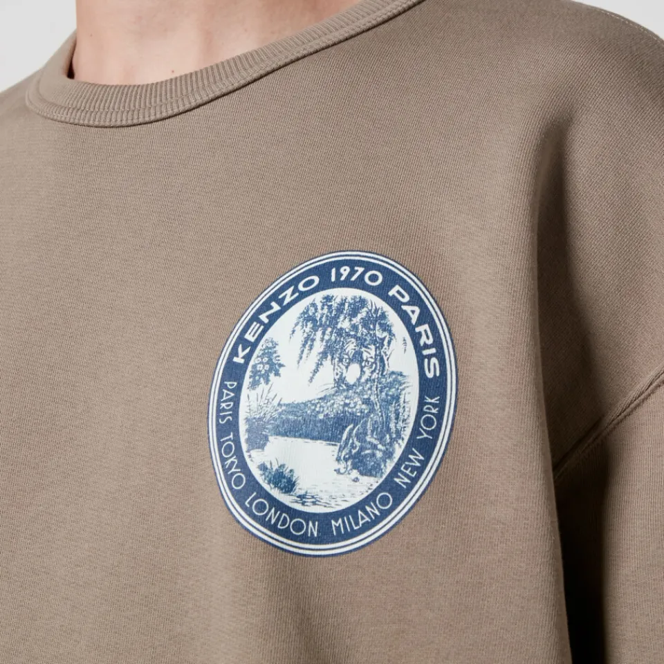 Loungewear|Sweatshirts|KENZO Tiger Cotton-Jersey Sweatshirt - M