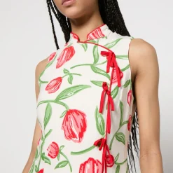 Dresses|Dresses|PS Paul Smith Kitri Aubrey Floral-Print Crepe Mini Dress - UK 16