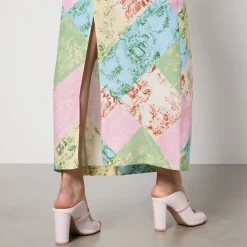 Skirts|Skirts|Axel Arigato Kitri Laurel Toile De Jouy Lyocell-Blend Skirt - UK 10