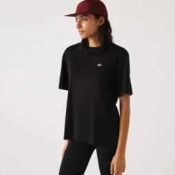 Loungewear|T-Shirts And Tops|Lacoste Crew Neck Premium Cotton T-Shirt - EU 40/UK 12