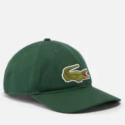 Hats|Lacoste Croc Cotton Twill Patch Cap