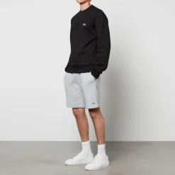 Sweatshirts|Lacoste Logo-Embroidered Cotton-Blend Jersey Sweatshirt - 5/L