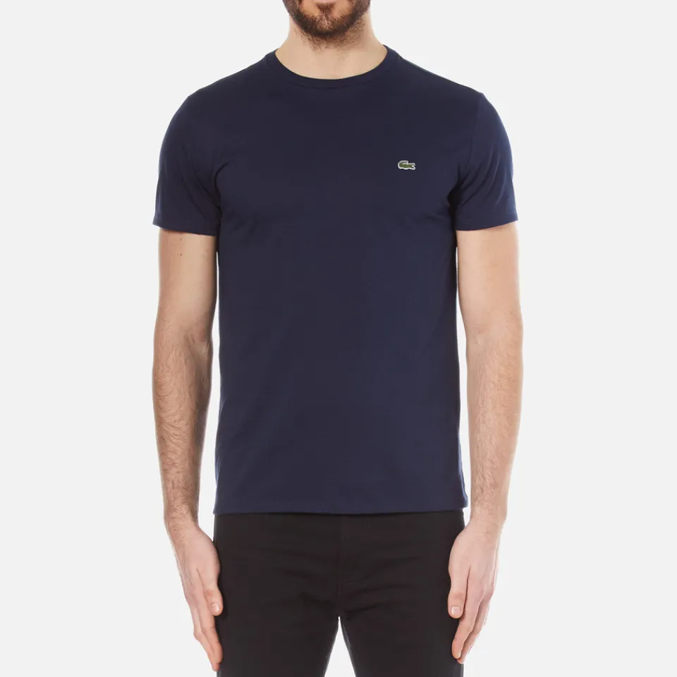 T-Shirts|T-Shirts|Lacoste Men's Classic T-Shirt - Navy Blue