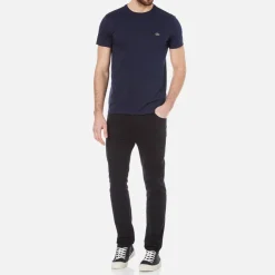 T-Shirts|T-Shirts|Lacoste Men's Classic T-Shirt - Navy Blue
