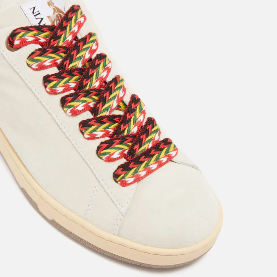Trainers|Dr. Martens Lanvin Men's Lite Curb Low Top Suede Trainers - UK 7