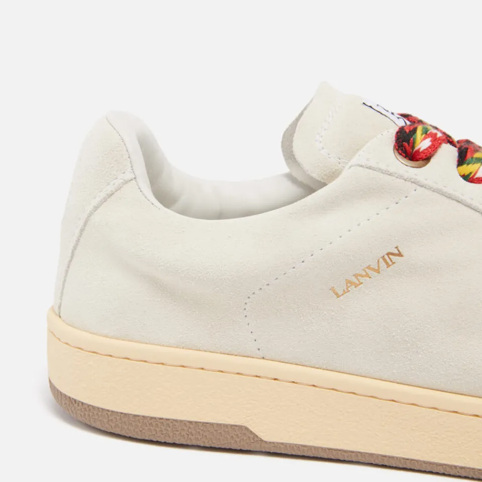 Trainers|Dr. Martens Lanvin Men's Lite Curb Low Top Suede Trainers - UK 7