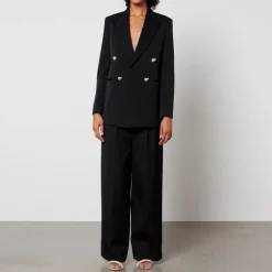 Jackets|Coats|Dr. Martens Lanvin Wool Double-Breasted Blazer - FR 38/UK 10
