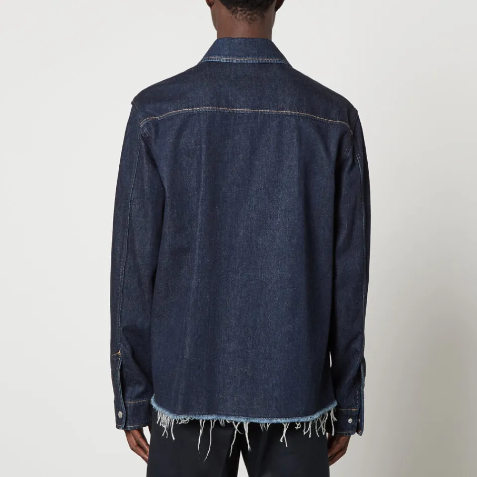 Shirts|Shirts|Dr. Martens Lanvin Zipped Cotton Denim Shirt - IT 50/L