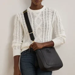 Bags|Dr. Martens Lauren Ralph Lauren Cameryn Pebble-Grain Leather Crossbody Bag